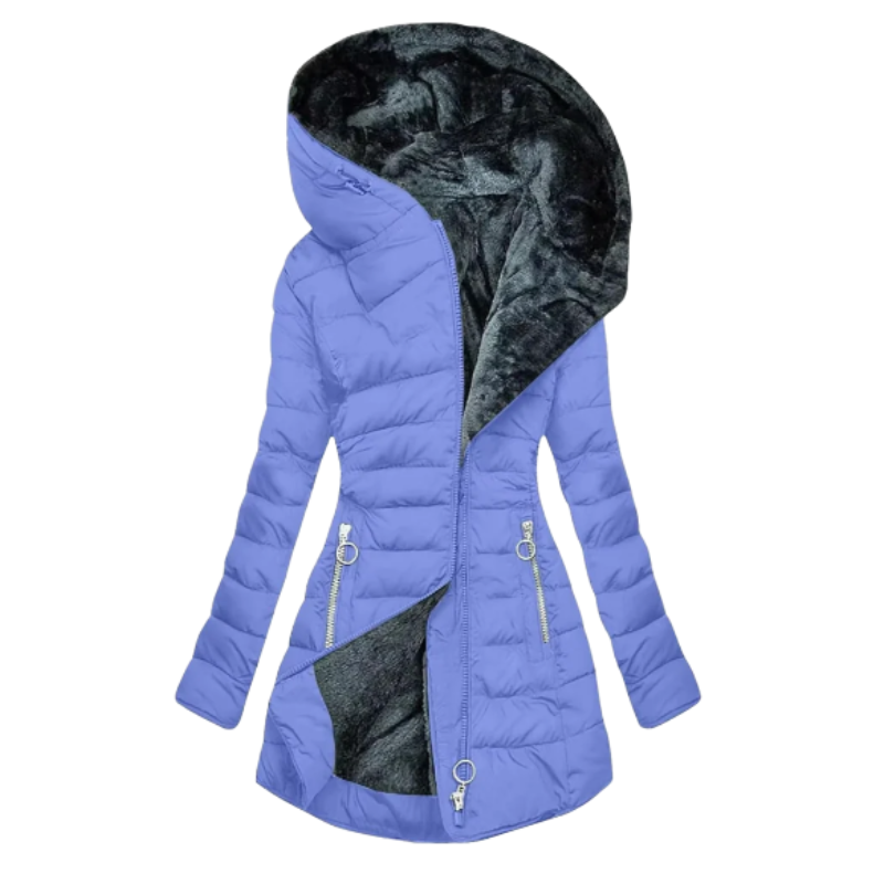 Lucia | Geacă de iarnă călduroasă cu glugă